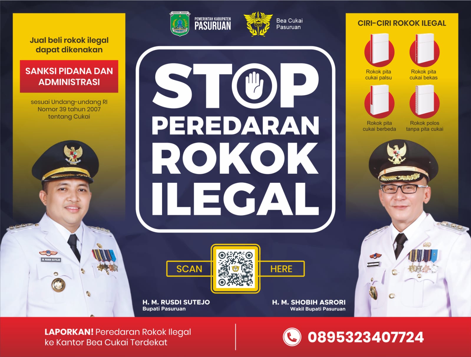 BEACUKAI PASURUAN MENGHIMBAU
