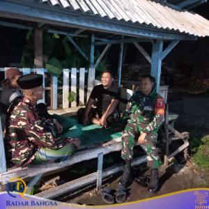 Babinsa Krampyangan Ajak Warga Aktif Ronda Malam, Wujudkan Lingkungan Aman dan Kondusif