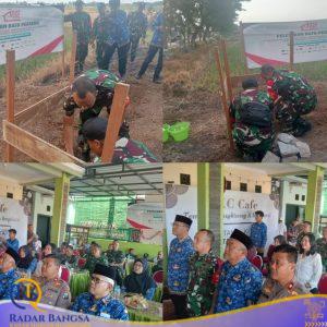 Dandim 0819/Pasuruan Tinjau langsung kesiapan lokasi Groundbreaking pembangunan Koperasi Merah Putih
